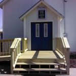 St Mary's Catholic Church Deck and Ramp Completed